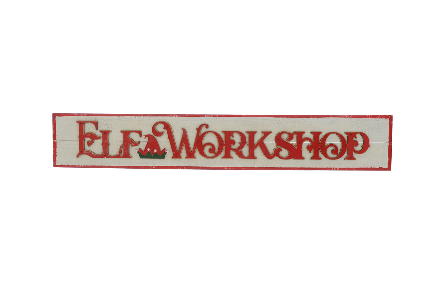 Elf workshop sign